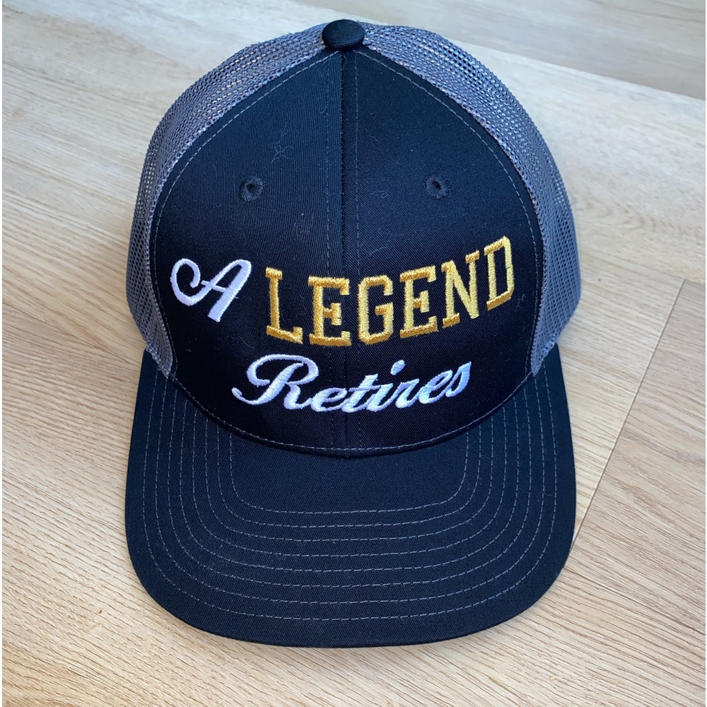 NWT Crowns by Lids SnapBack Trucker Hat (A Legend Retires)